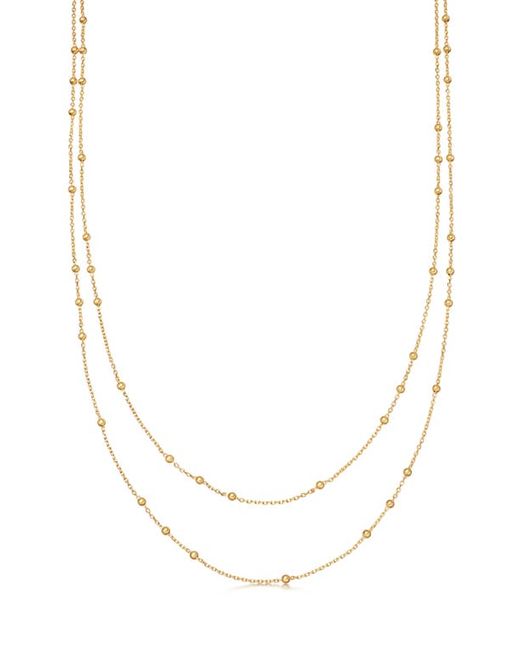 Missoma Double Chain Necklace in at