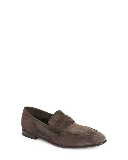Z Zegna LAsola Suede Penny Loafer in at