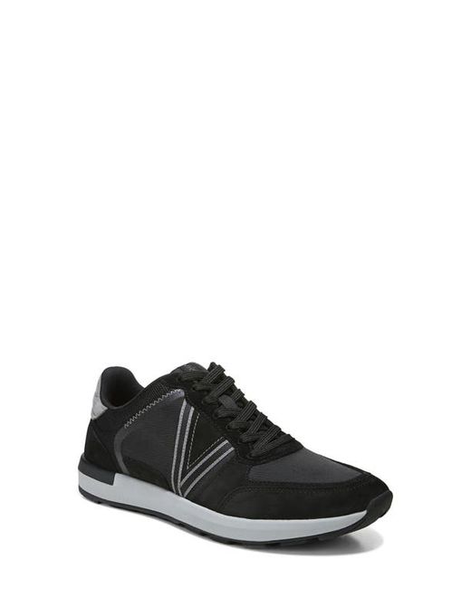 Vionic Bradey Sneaker in Black/Charcoal at