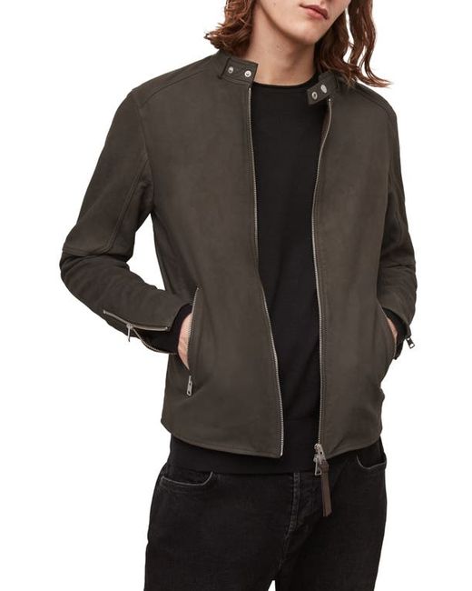 AllSaints Cora Leather Jacket in at