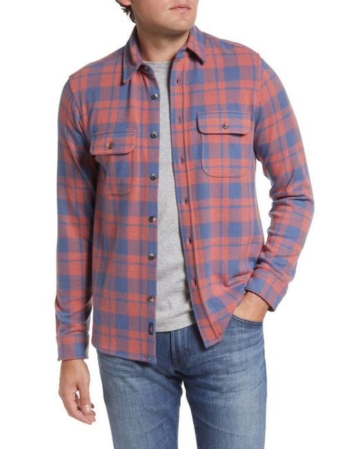 Faherty Legend Buffalo Check Flannel Button-Up Shirt in at