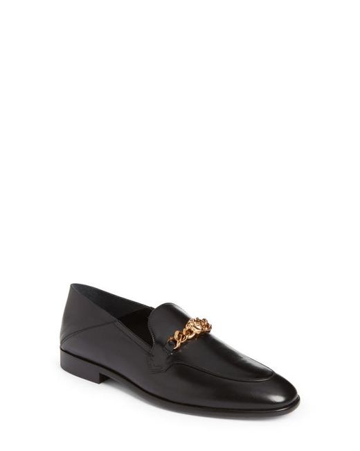 Versace Medusa Chain Loafer in Gold at
