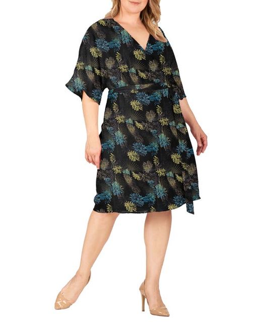 Standards & Practices Candice Georgette Wrap Dress in at