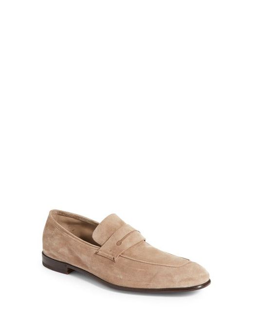 Z Zegna LAsola Suede Penny Loafer in at