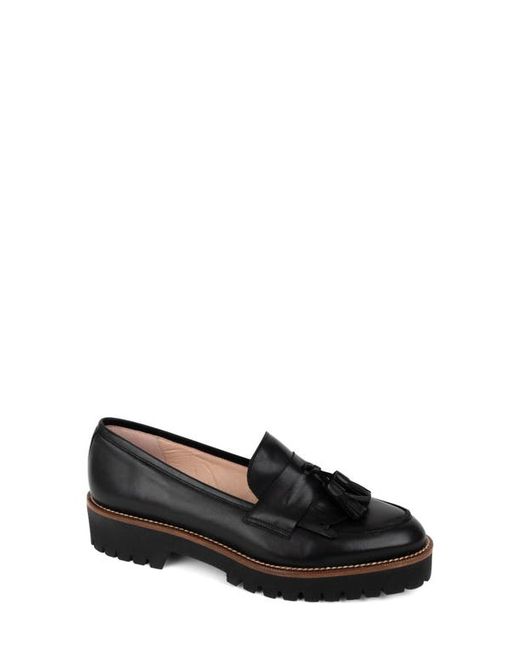 Patricia Green Tassel Lug Sole Loafer in at