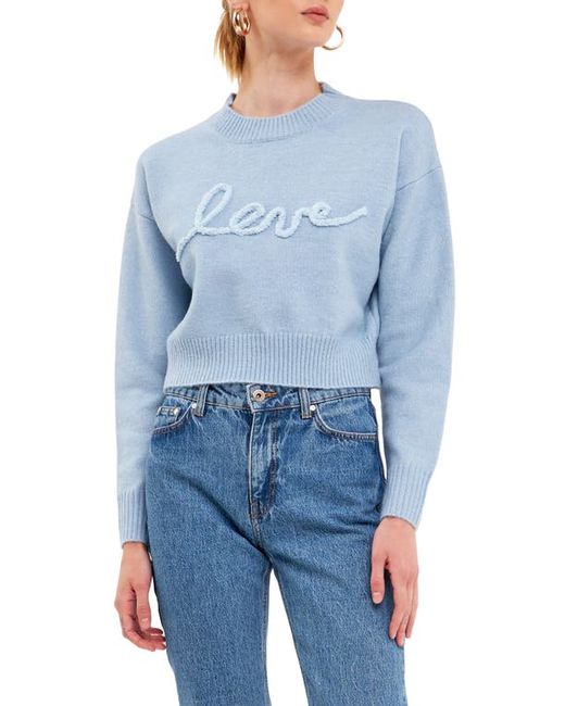 Endless Rose Love Chenille Sweater in at