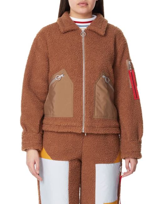 Elevenparis Faux Shearling Jacket in at