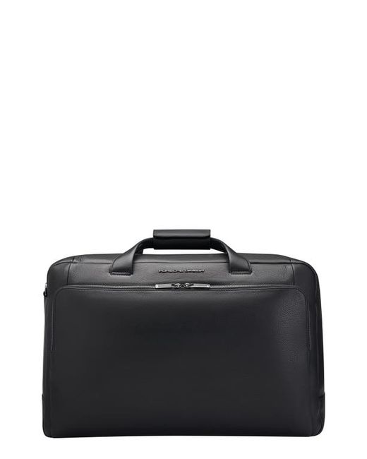Porsche Design Roadster Water Resistant Leather Weekend Duffle Bag in at