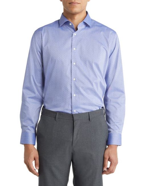 Nordstrom Tech-Smart Trim Fit Performance Dress Shirt in at 15 32