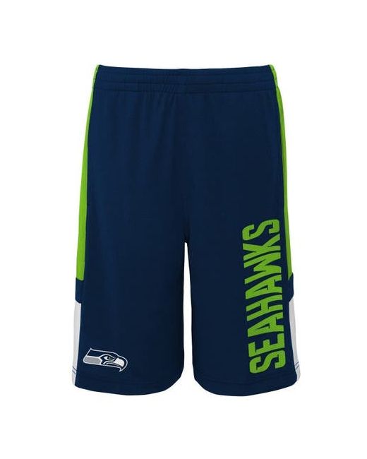 Outerstuff Youth College Seattle Seahawks Lateral Mesh Performance Shorts at