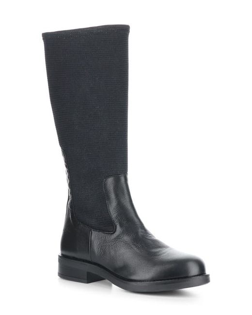 Bos. & Co. Bos. Co. Noise Waterproof Knee High Boot in Feel/Woven Stretch at