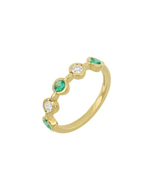 Bony Levy El Mar Diamond Emerald Ring in at