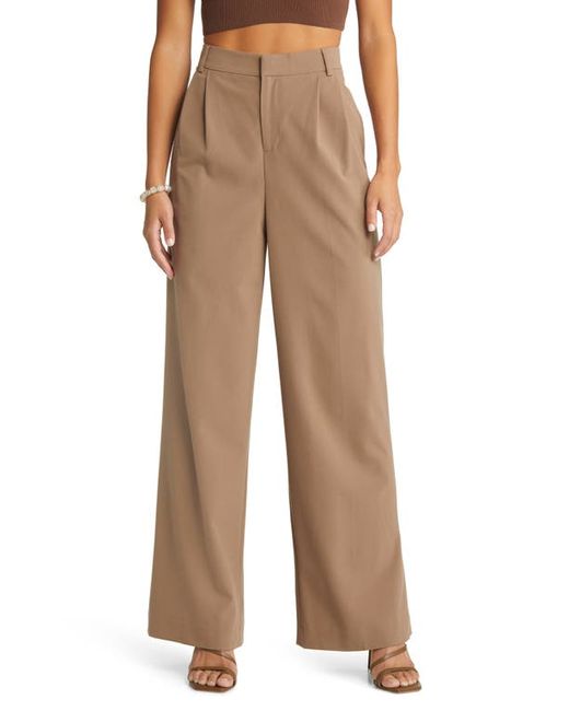 Open Edit Wide Leg Suit Trousers in at