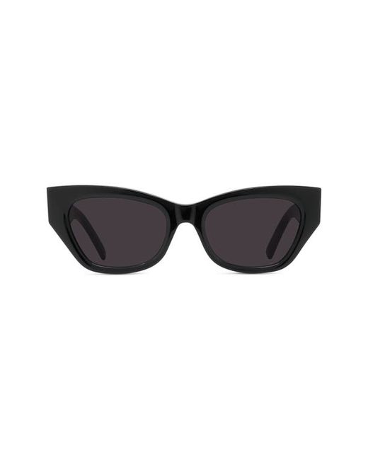 Givenchy 55mm Polarized Cat Eye Sunglasses in Shiny Smoke at