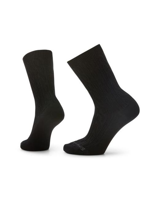 SmartWool Cable Knit Crew Socks in at