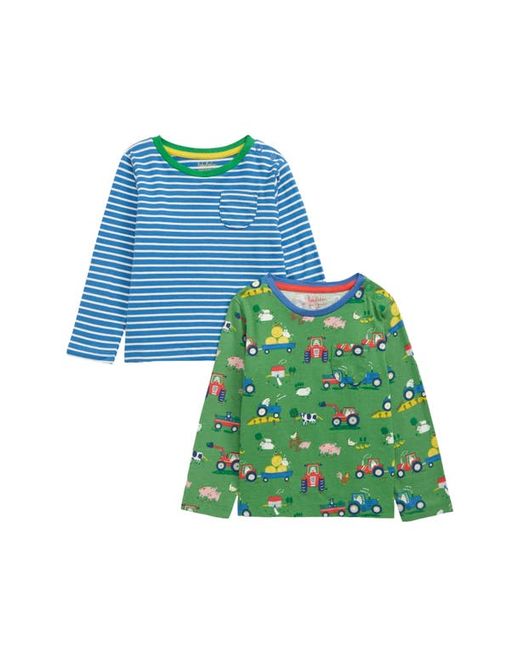 Mini Boden Assorted 2-Pack Long Sleeve T-Shirts in at