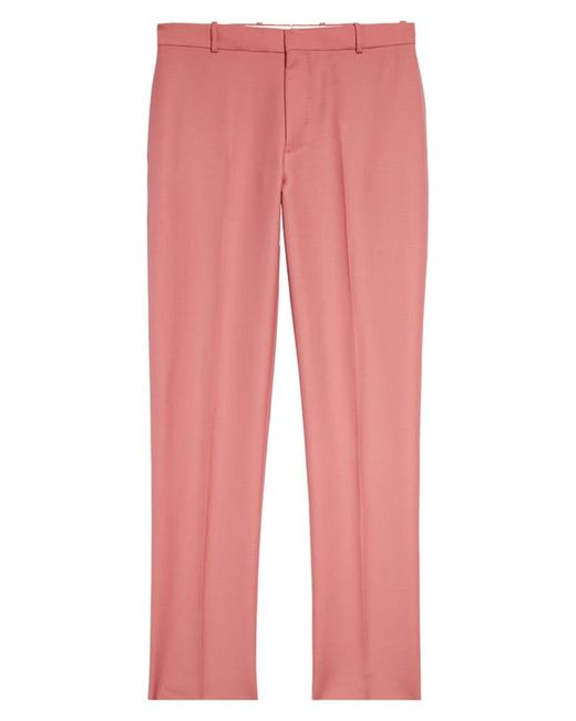 Alexander McQueen Wool Mohair Cigarette Trousers in at