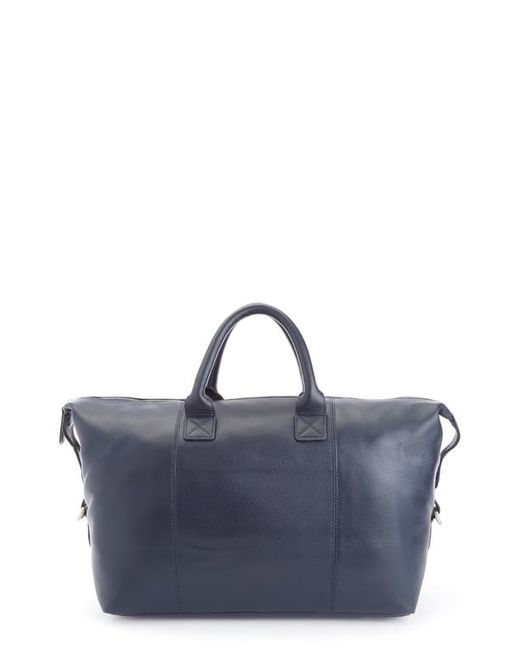 ROYCE New York Personalized Leather Duffle Bag in at
