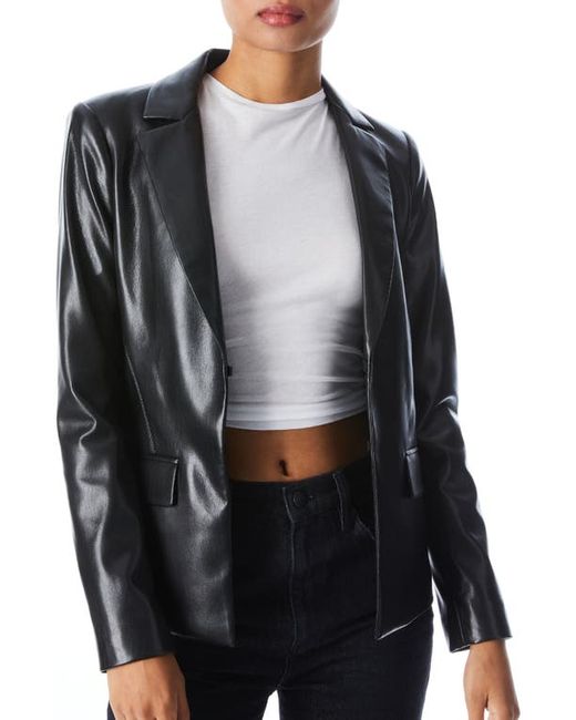 Alice + Olivia Mya Faux Leather Jacket in at