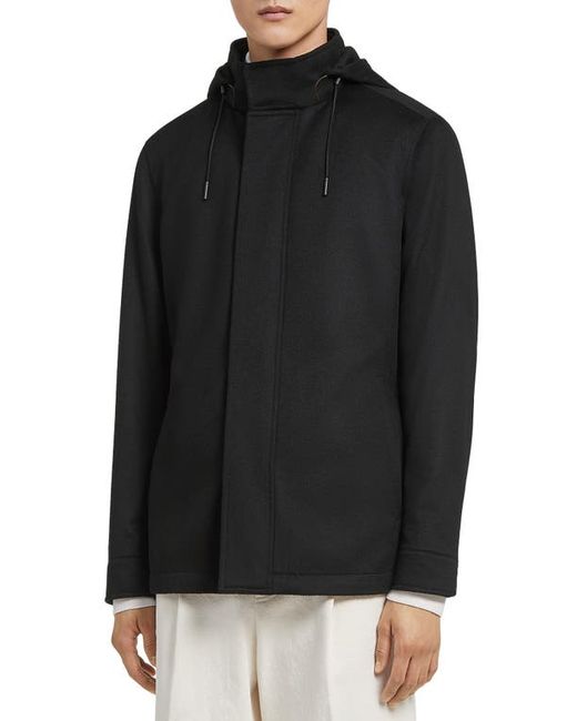 Z Zegna Oasi Cashmere Lite Hooded Jacket in at