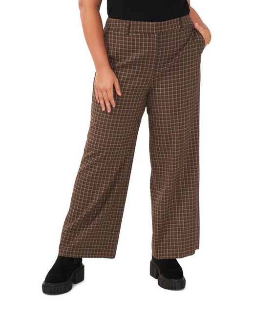 Vince Camuto Plaid Wide Leg Pants in at