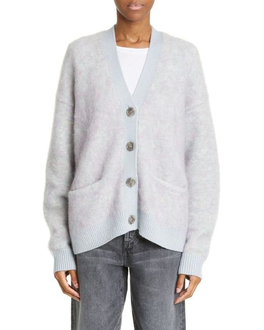 Acne Studios Rives Mohair Wool Blend Cardigan in at