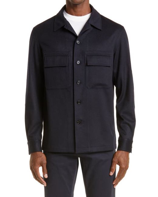 Z Zegna Oasi Cashmere Overshirt in at
