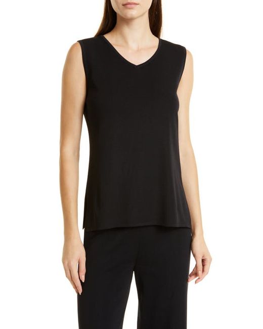 Misook V-Neck Sweater Tank in at
