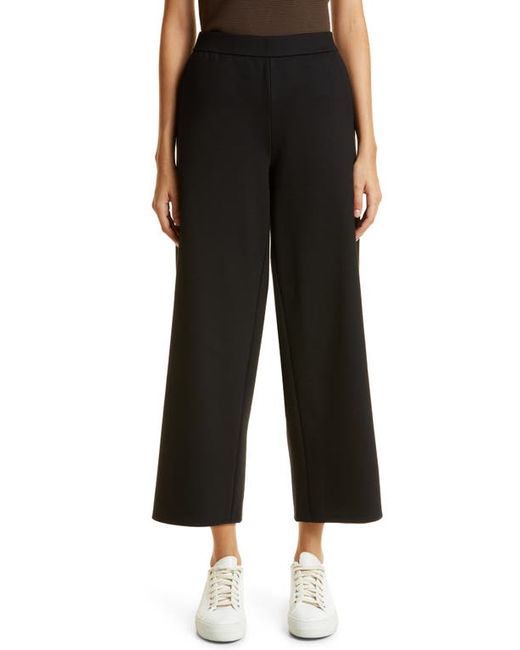 Eileen Fisher High Waist Wide Leg Ponte Pants in at