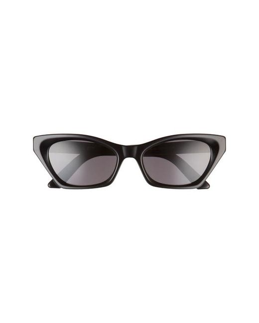 Christian Dior DiorMidnight 53mm Butterfly Sunglasses in Shiny Smoke at