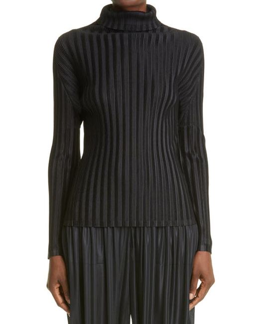Pleats Please By Issey Miyake Long Sleeve Turtleneck in at