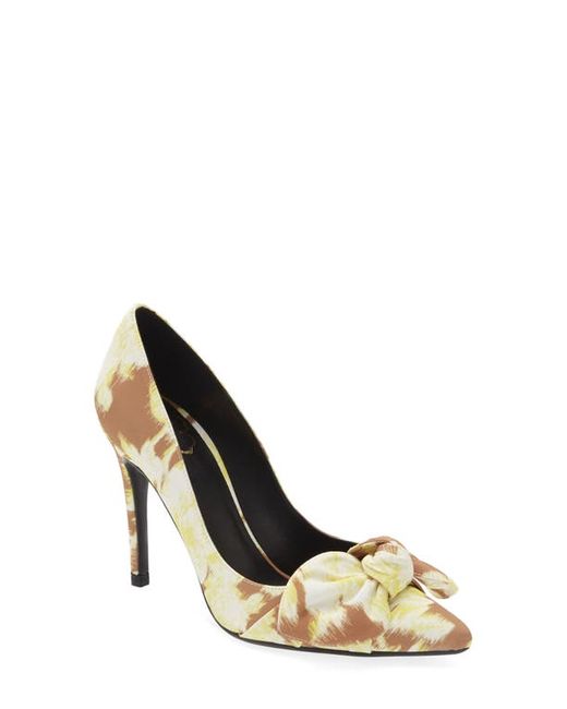 Ted Baker London Ryana Tapestry Pointed Toe Bow Pump in at