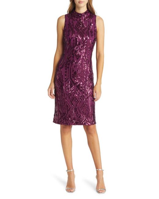 Vince Camuto Sequin Sheath Cocktail Dress in at
