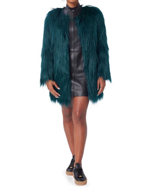 LITA by Ciara Faux Fur Coat in at