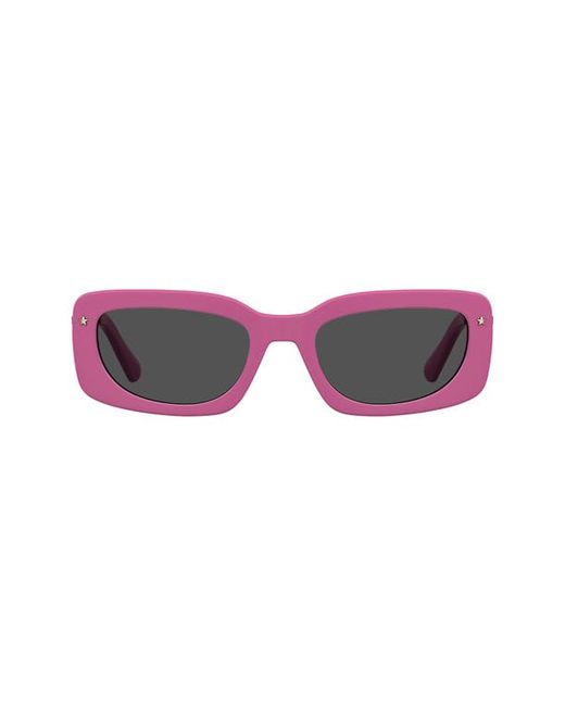 Chiara Ferragni 53mm Rectangular Sunglasses in Grey at