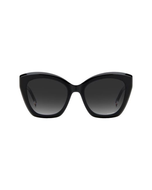 Missoni 54mm Cat Eye Sunglasses in Black/Grey Shaded at