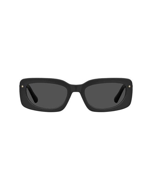 Chiara Ferragni 53mm Rectangular Sunglasses in Black Grey at