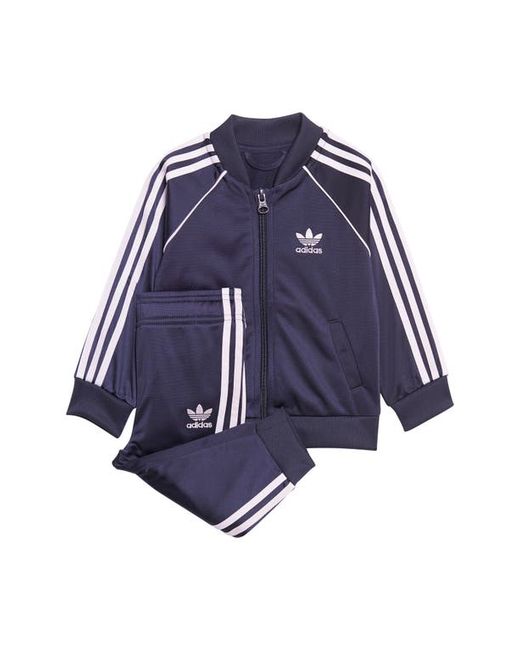 Adidas Adicolor SST Track Jacket and Pants Set in Shadow Navy/White at
