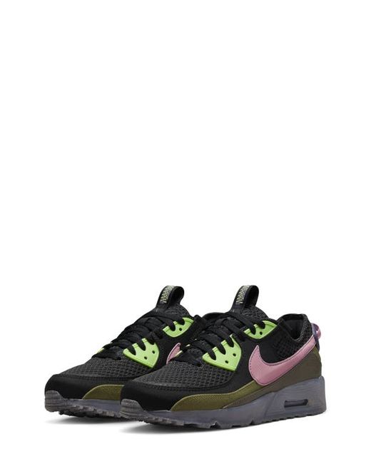 Nike Air Max Terrascape 90 Sneaker in Black/Elemental Lime at
