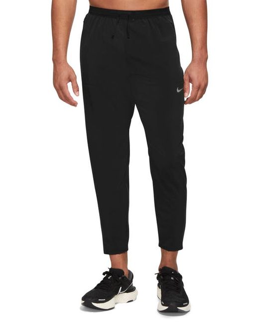 Nike Dri-FIT Phenom Woven Running Pants in Black/Reflective at