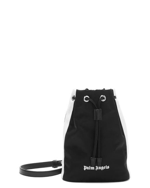 Palm Angels Venice Track Drawstring Bucket Bag in at