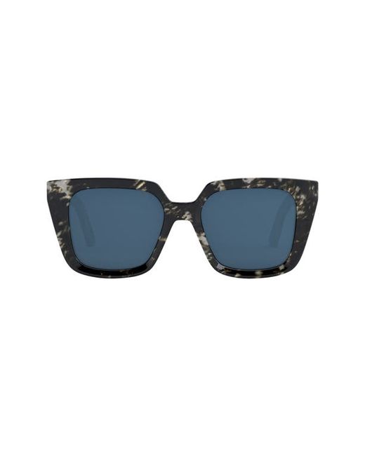Christian Dior 53mm Square Sunglasses in Havana at