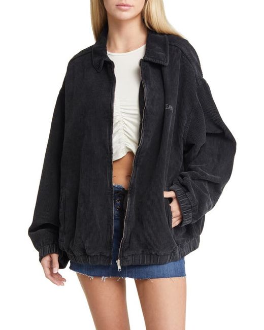 BDG Urban Outfitters Oversize Corduroy Harrington Jacket in at
