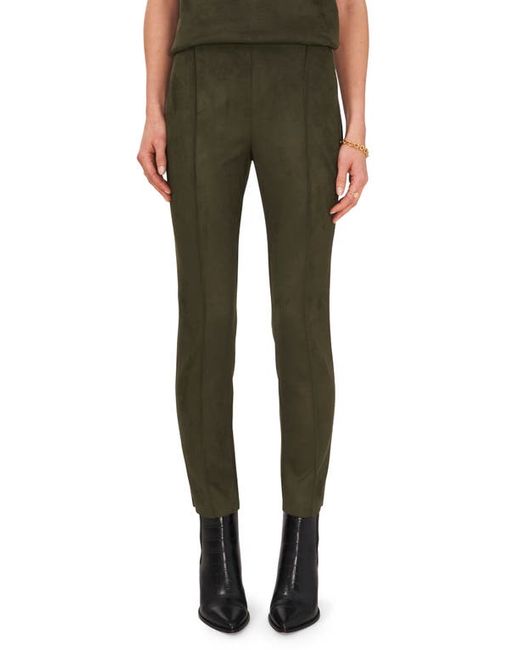 Vince Camuto Pintuck Faux Suede Leggings in at