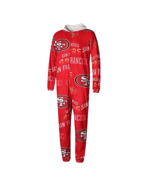 Concepts Sport San Francisco 49ers Windfall Microfleece Union Suit Pajamas at