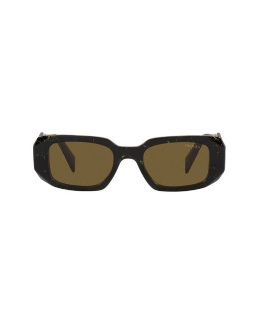 Prada Runway 49mm Rectangle Sunglasses in at