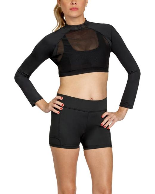 Tail Edie Long Sleeve Cropped Top in at
