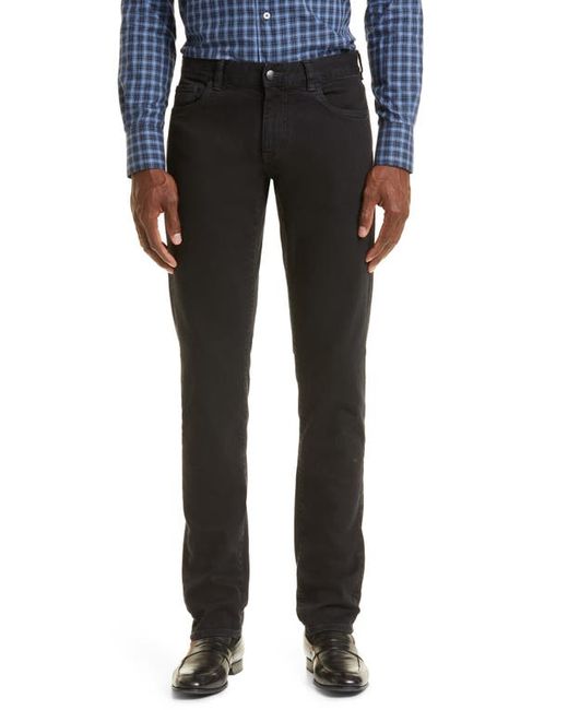 Canali Overdye Slim Fit Jeans in at