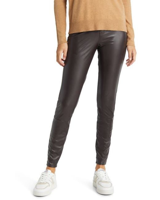 Hue Faux Leather Leggings in at
