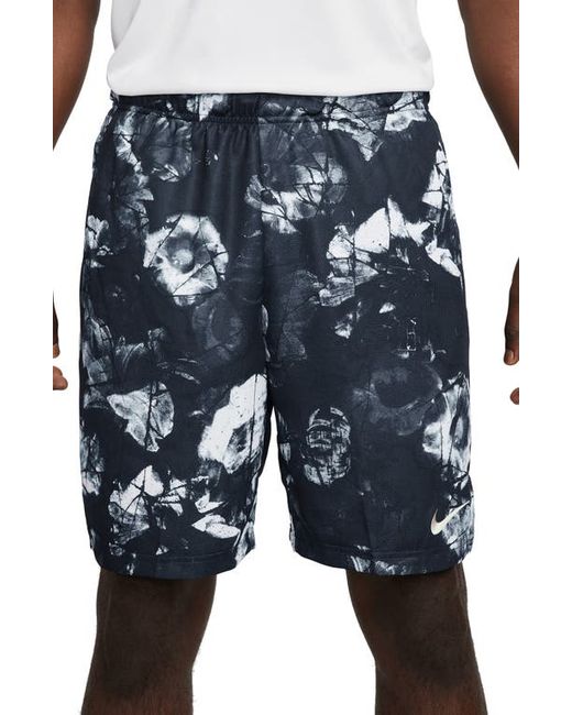 Nike Dri-FIT Shorts in Obsidian/Navy/Coconut Milk at